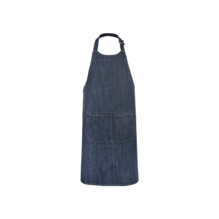 Sorturi bucatarie si gratar, sort mare cu buzunar, albastru, 90x31.5cm