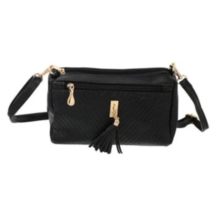 ALLINLESS női PU bőr crossbody táska, 1 darab