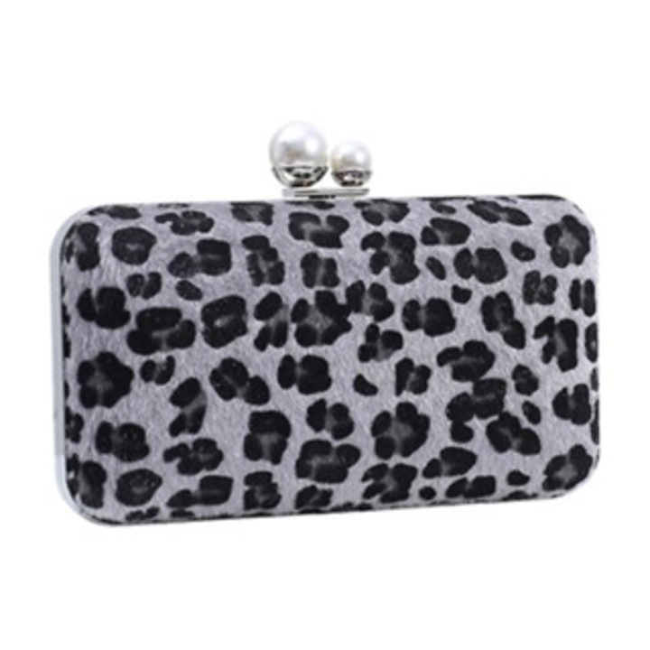 Női PU clutch táska, többszínű