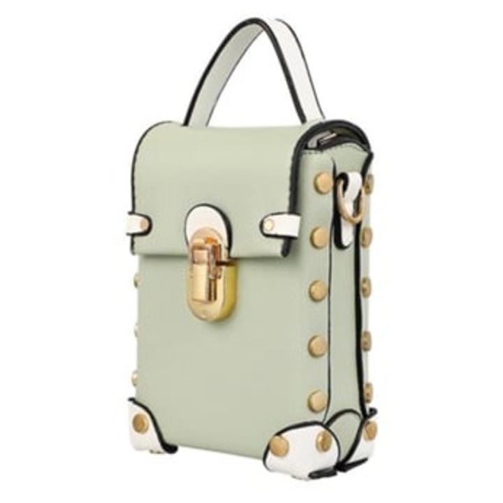 Retro crossbody táska, 1 db, többszínű, nőknek