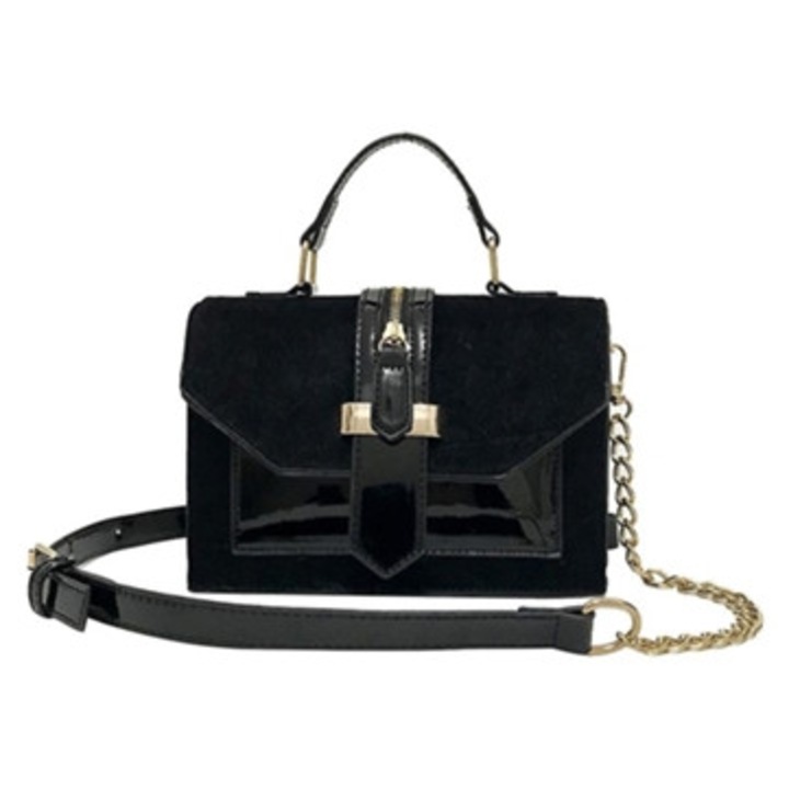 Női táska, 1 db láncos táska, többszínű