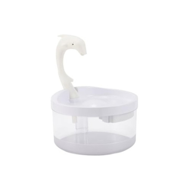 Fontana automata pentru pisici, dispenser de apa cu filtru, pompa silentioasa, 1.5L
