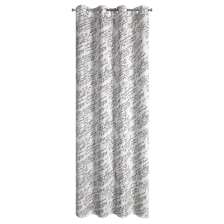 Függöny EDITH gyűrűkkel 140 x 250 krém Eurofirany