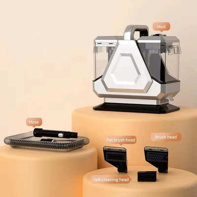 Aspirator cu spalare Hoffmans HM-9088, 800 W, putere aspirație 16 kPa, argintiu-negru, 1820 ml