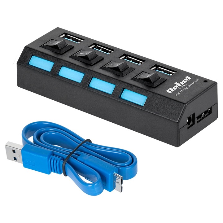 Хъб USB 3.0 4 порта