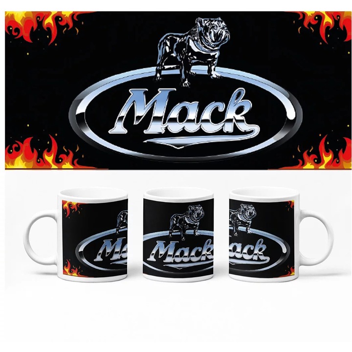 D&B Cană BG10040 Mack 300 ml Alb 1 Bucată