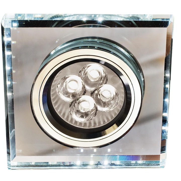 Плафониера CANDELLUX, SS-22 WH, LED 2,1W, бял, комплект със захранване