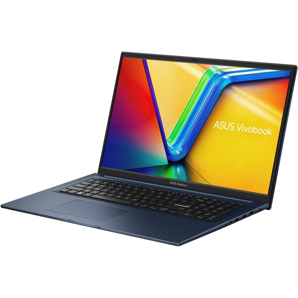 Laptop ASUS VivoBook 17 X1704VA-AU721MXM, Intel Core i3-1315U, 17.3 inch, RAM 16GB, SSD 512GB, Intel UHD Graphics, No OS, Quiet Blue