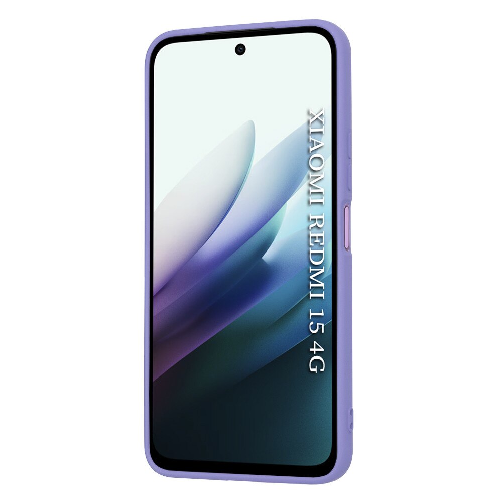 Husa pentru Xiaomi Redmi 15 4G / Redmi 15 5G - Techsuit SoftFlex - Light Purple