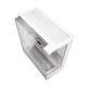 Кутия за компютър Darkflash DY460 (бяла) + 4 ARGB вентилатора