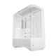 Кутия за компютър Darkflash DY460 (бяла) + 4 ARGB вентилатора