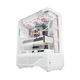 Кутия за компютър Darkflash DY460 (бяла) + 4 ARGB вентилатора