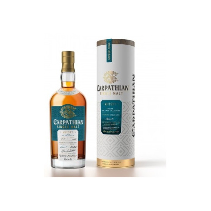 Whisky Carpathian Single Malt Chianti, 46%, 0.7L