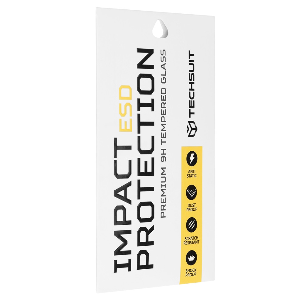 Folie pentru Oppo A5 4G / A5 5G - Techsuit ESD Glass - Black