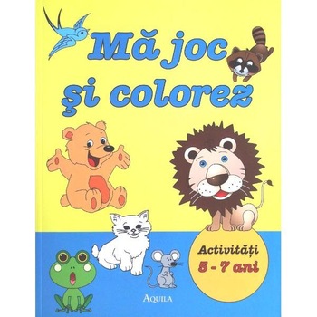 Ma joc si colorez 5-7 ani Ma joc si colorez 5-7 ani