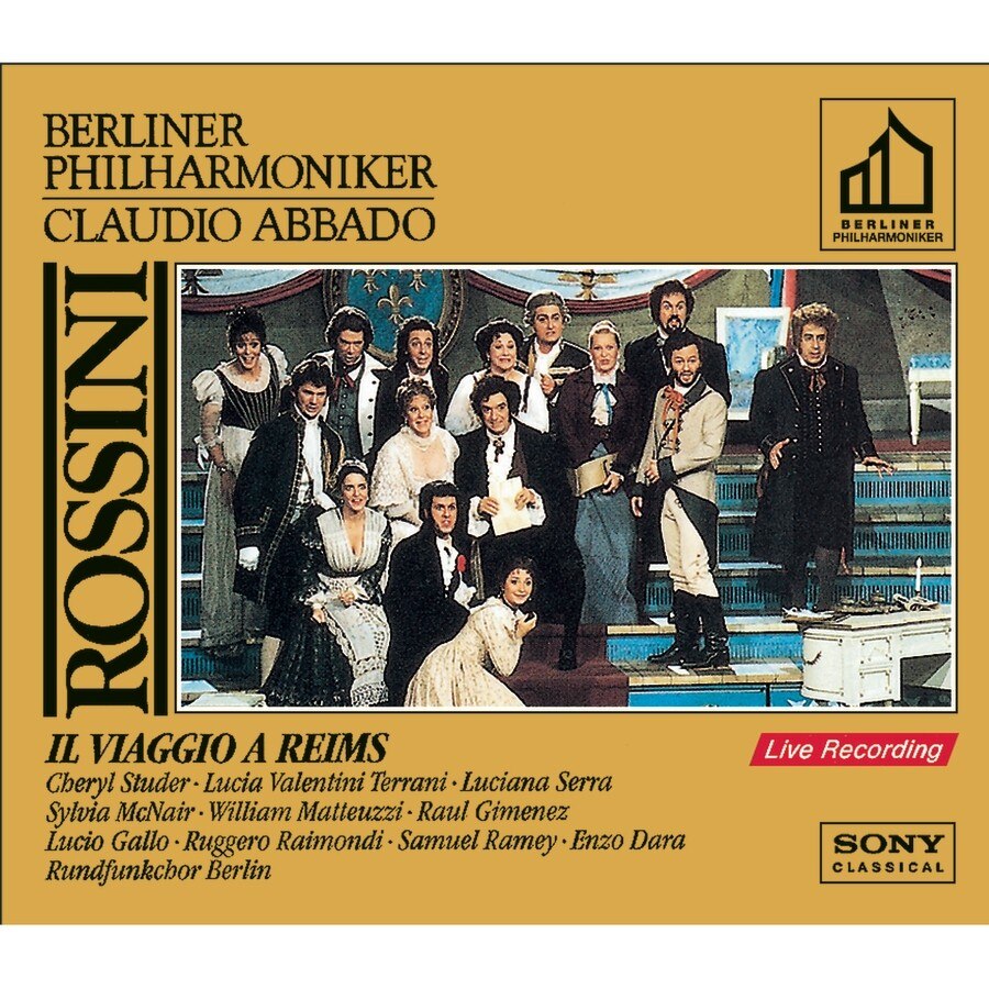 Cheryl Studer, Lucia Valentini-Terrani, Luciana Serra, Sylvia Mcnair, William Matteuzzi, Raul Gimenez, Lucio Gallo, Enzo Dara-Il Viaggio A Reims-Rossini-2CD