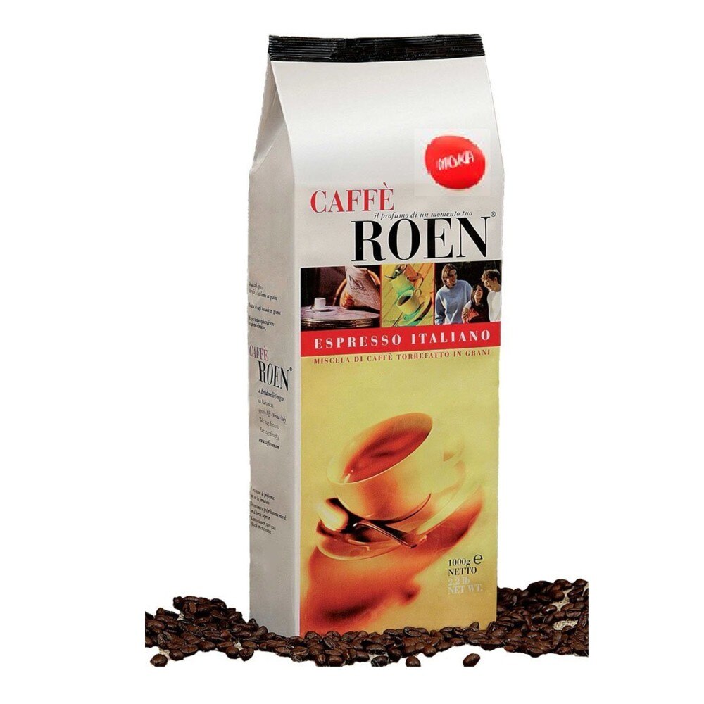 Cafea Roen Espresso Moka boabe 1 kg