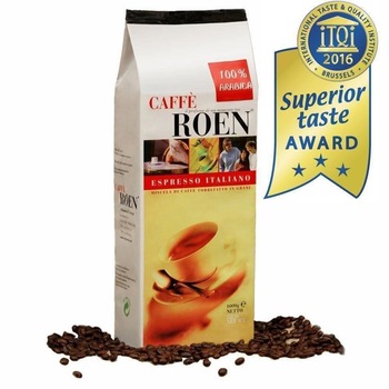 Cafea Roen Espresso 100% Arabica boabe 1 kg Cafea Roen Espresso 100% Arabica boabe 1 kg