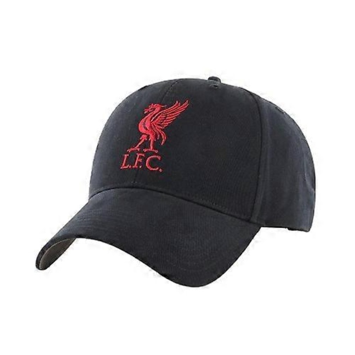 Шапка за фенове на Liverpool FC, бродиран дизайн, пениран памук, регулируема
