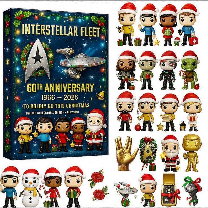 Advent Calendar 2025, set, figurine
