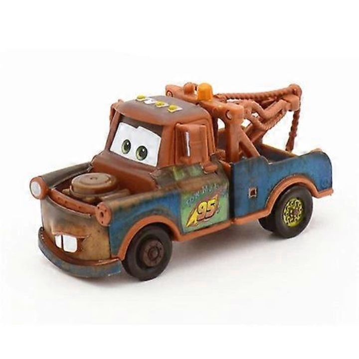 Diecast kisautó Pixar Cars Mater - Cseresznyevirág kiadás, 1:55, fém, gyermekeknek és gyűjtőknek