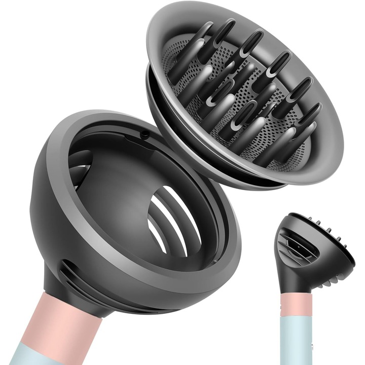 Duza de difuzare pentru ondulator Dyson HS01 si HS05, gri, 10x10x10cm