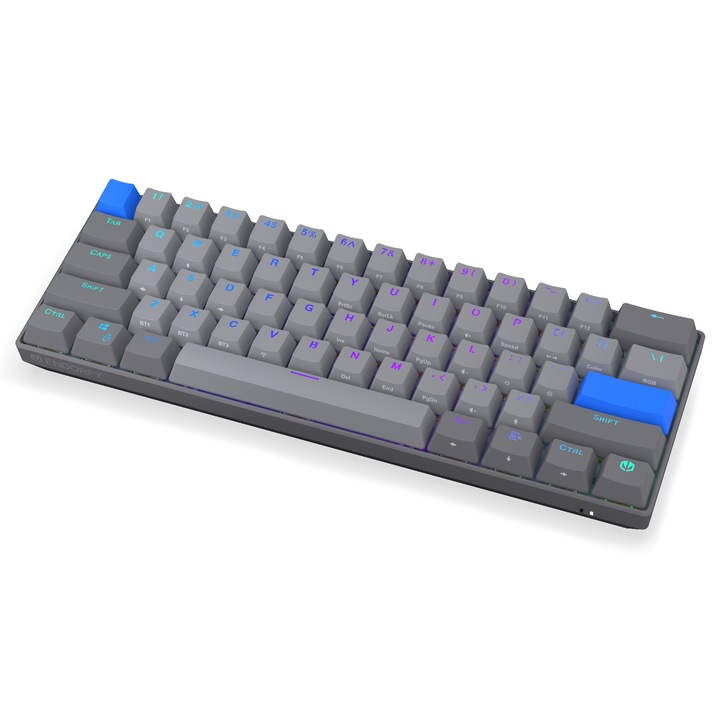 Клавиатура Endorfy механична клавиатура Thock Wireless V2 Compact, PBT, Endorfy Yellow, US Layout END-KEY-EY5A132