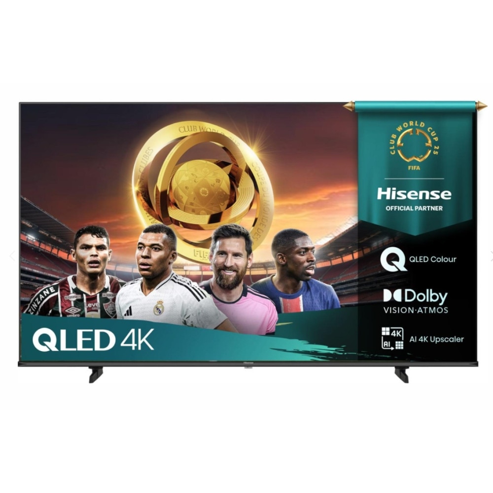 Televizor Hisense 50" E7Q, 4K Ultra HD 3840x2160, QLED, Quantum Dot, HDR 10+, HLG, Dolby Vision, DTS Virtual X, Smart TV, WiFi, Light Sensor, BT, Anyview Cast, 3xHDMI, 2xUSB, LAN, CI+, DVB-T2/C/S2, Negru 50E7Q