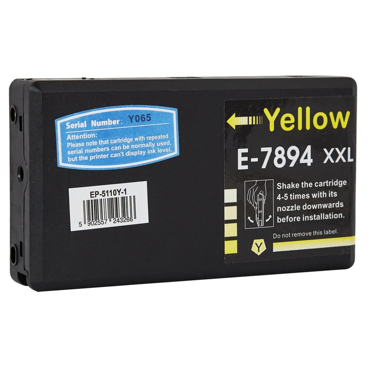 Cartus pentru Epson, C13T789140 / T7891, negru, 70 ml