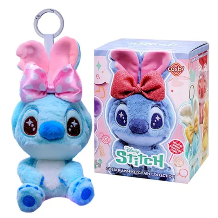 Breloc multicolor Cutie surpriză Lilo&Stitch, Victiny, 15x10cm