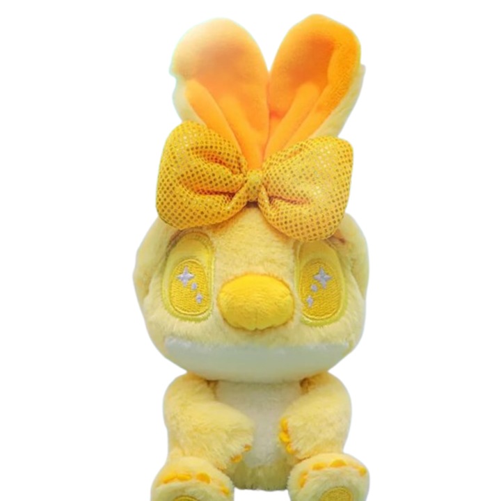 Breloc Cutie Surpriză Lilo & Stitch, victiny, galben, 15x10cm