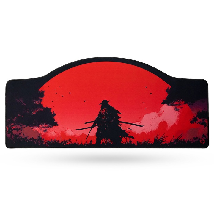 Mousepad Deskmat QwertyKey Samurai 4mm margini cusute