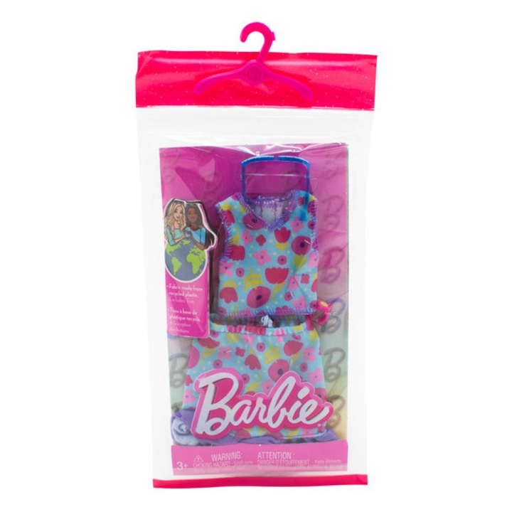 Set de haine Barbie, costume de baie, multicolor, pentru papusi