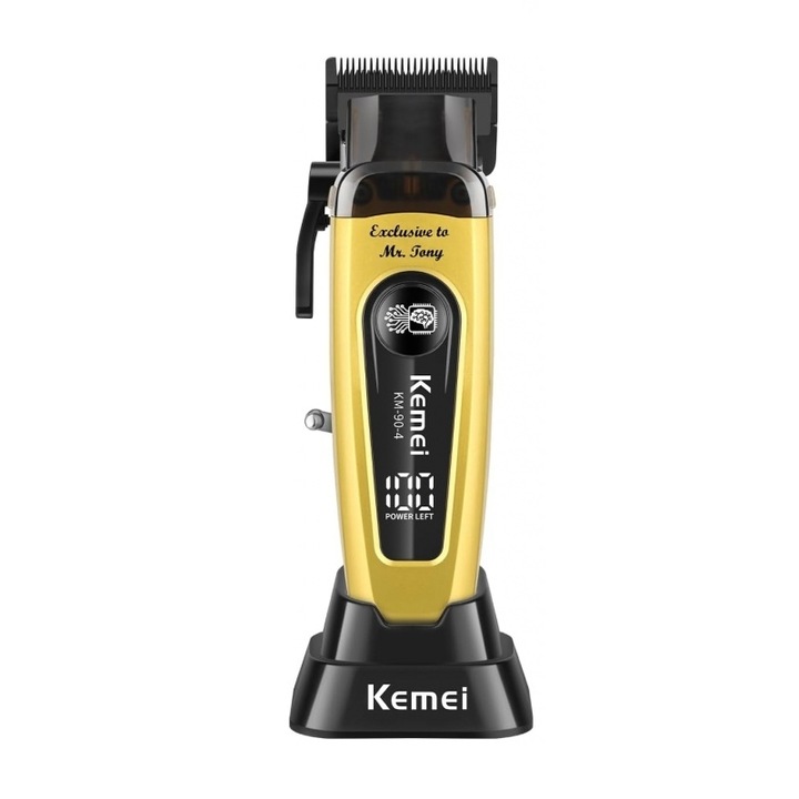 Професионална машинка за подстригване KEMEI KM-90-4 за мъже, тример за коса и брада
