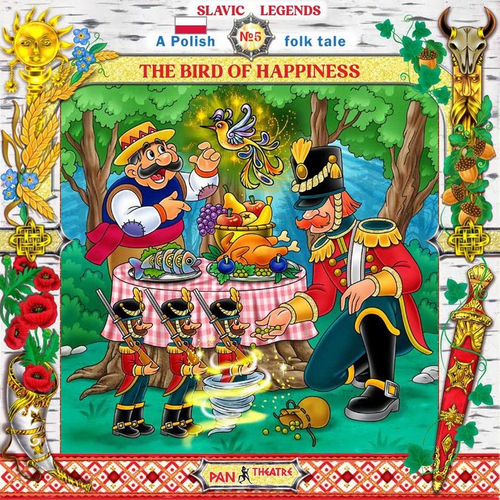 Serii audio de povești pentru copii în limba engleză – Povești slave - „Pasărea fericirii” nr. 5