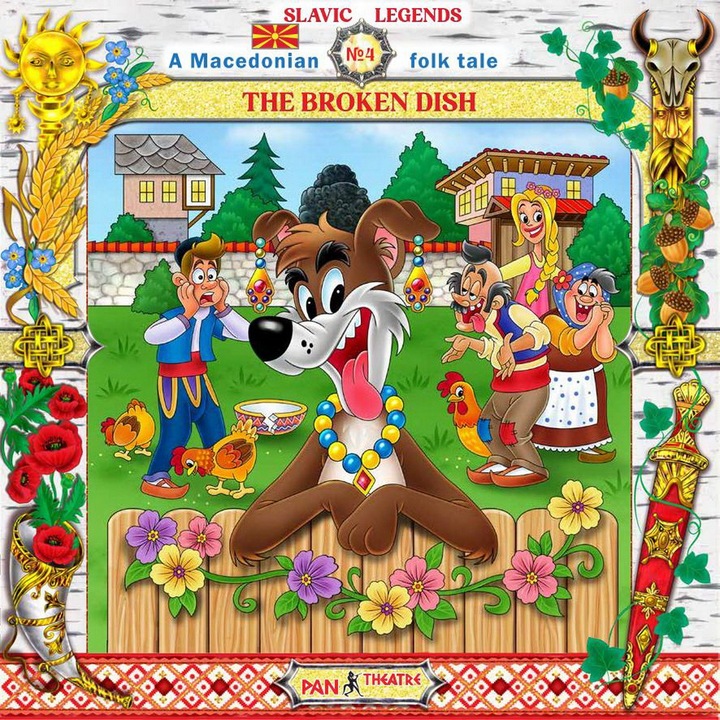 Serii audio de povești pentru copii în limba engleză – Povești slave – „Farfuria spartă” #4