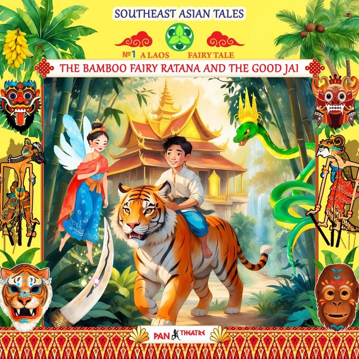 Serii audio de povești pentru copii în limba engleză – Povești din Sud-Est – „Zâna de bambus Ratana și bunul Jai” #1