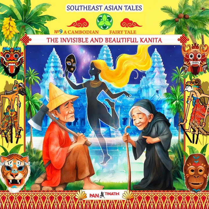 Serii audio de povești pentru copii în limba engleză – Povești din Sud-Est – „Frumoasa invizibilă Kanita” nr. 9