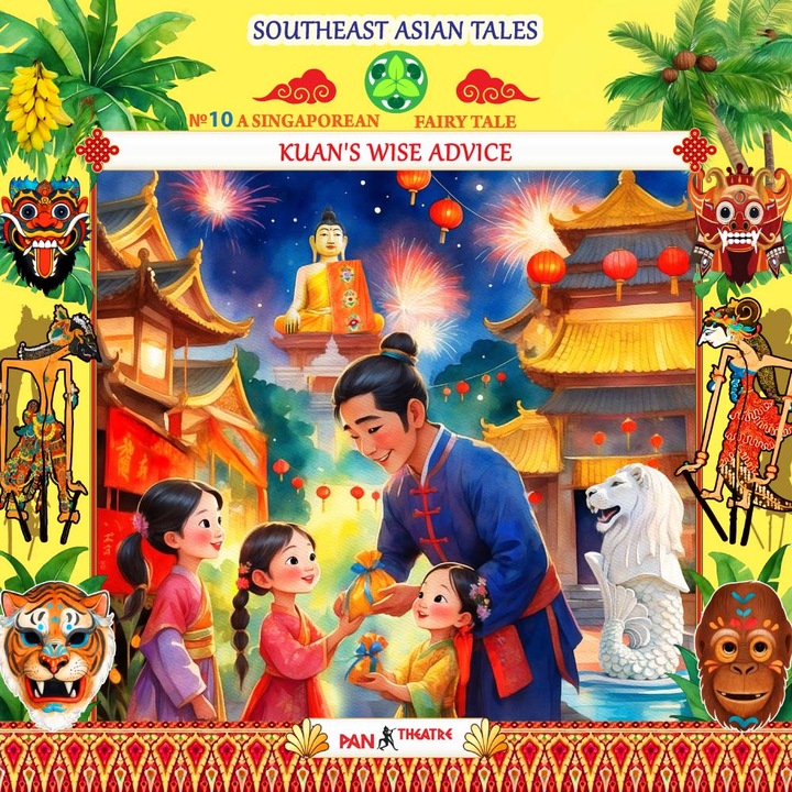 Serii audio de povești pentru copii în limba engleză – Povestiri din Sud-Est – „Sfatul înțelept al lui Quan” nr. 10