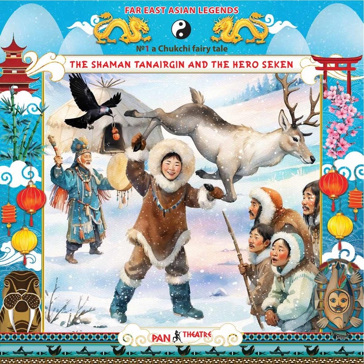 Serii audio de povești pentru copii în limba engleză – Povești din Orientul Îndepărtat – Șamanul Tanayrgin și Eroul Seken” #1