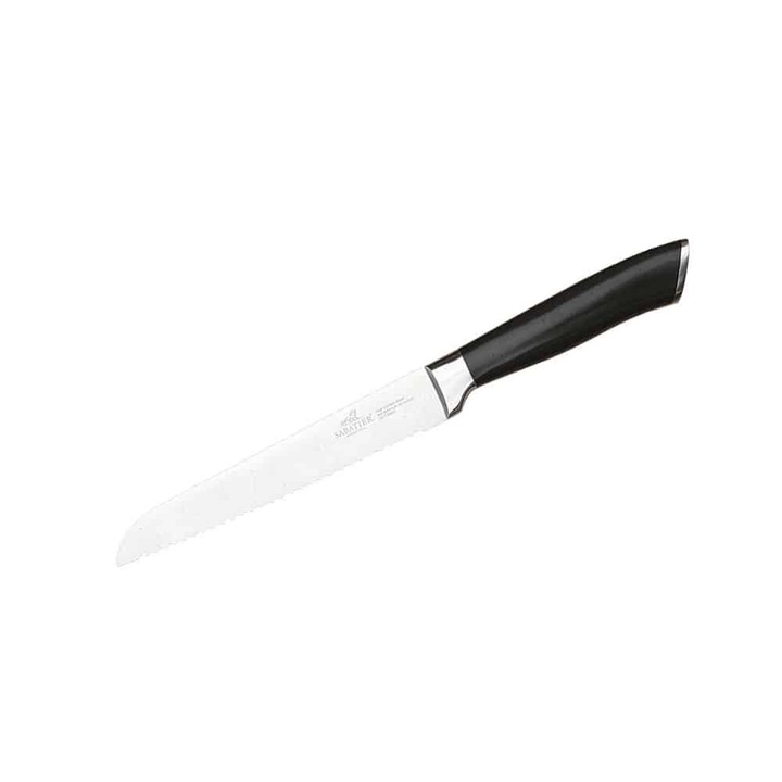 Cutit profesional, Sabatier, Otel inoxidabil, Maner ergonomic, 20 cm
