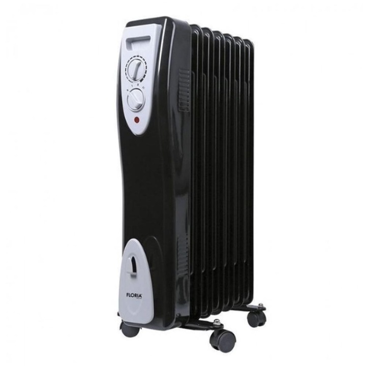 Set 2 x Calorifer cu 9 Elementi, Putere 2000W, Termostat Reglabil