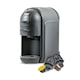 Espressor multi-capsule ZASS ZEM 12, putere 1350W,20 bari, compatibil capsule Nespresso si Dolce Gusto, rezervor 0.6L, sistem One-Touch, Negru