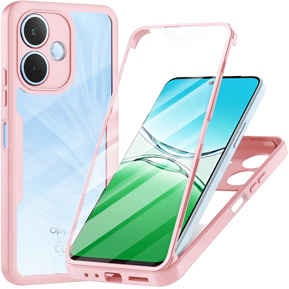 Husa pentru Oppo A5 Pro 4G / A5 Pro 5G + Folie - Techsuit ColorVerse 360 Series - Pink