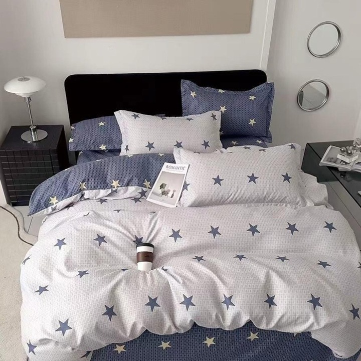 Lenjerie 2 persoane, Pucioasa, Chad, 6 piese, Finet