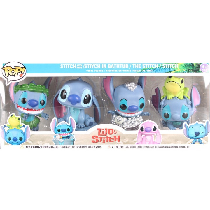 Комплект фигурки Стич, Пластмасови, 10см