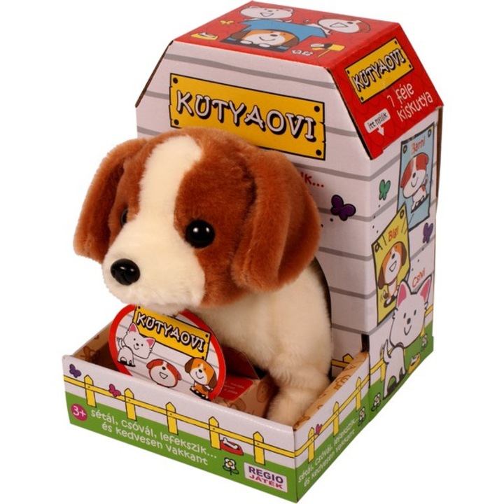 Catelus Jack Russell Terrier interactiv, IWAYA, 20 cm, multicolor
