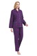 Set Pijama Dama Global Finet Carou, Violet deschis