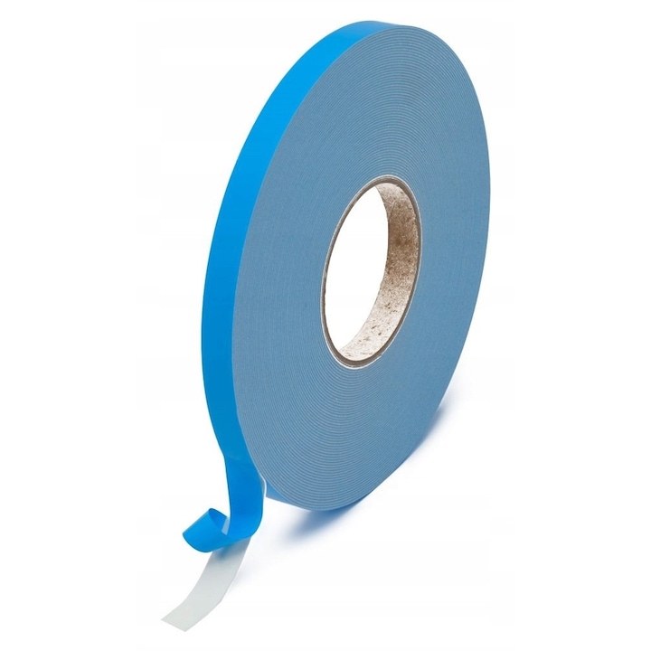 Spumoasa Roz Banda Dublu Adeziva Spumoasa, Neopak, 9 mm x 25 m, Alb, Autoadeziva Si ...