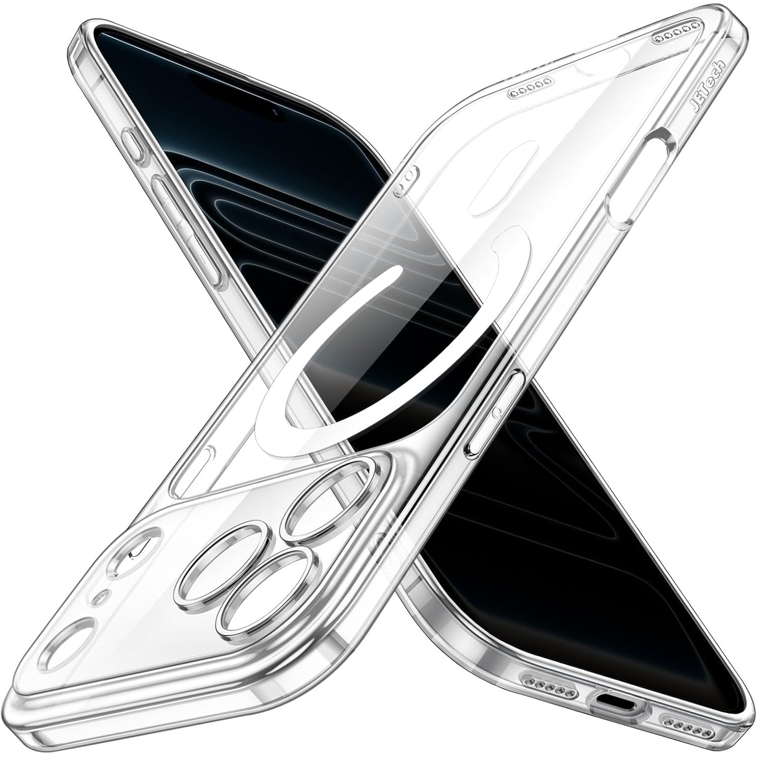 BestCase® Husa pentru Apple iPhone 17 Pro, Mag Anti Shock TPU, Tehnologie MagSafe, Reinforced 4 Corners, Transparenta